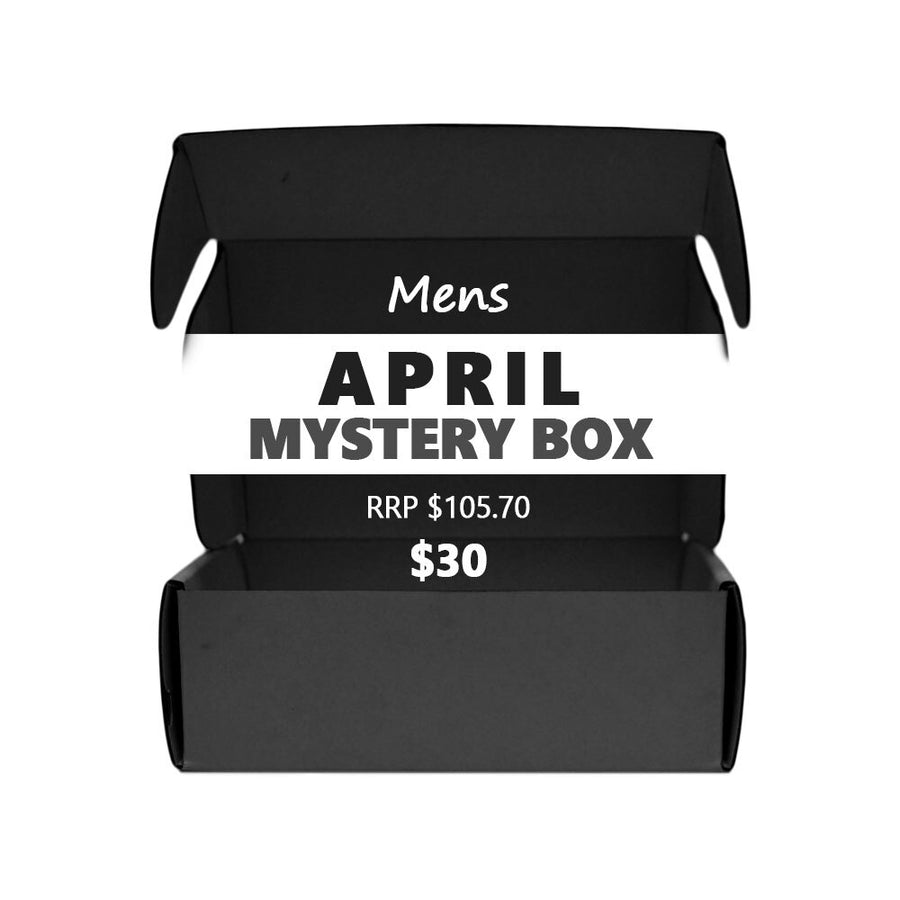 Mens April Mystery Box - 10 items