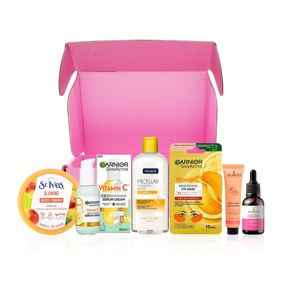 Glow & Go Summer Skincare Set - 6 items