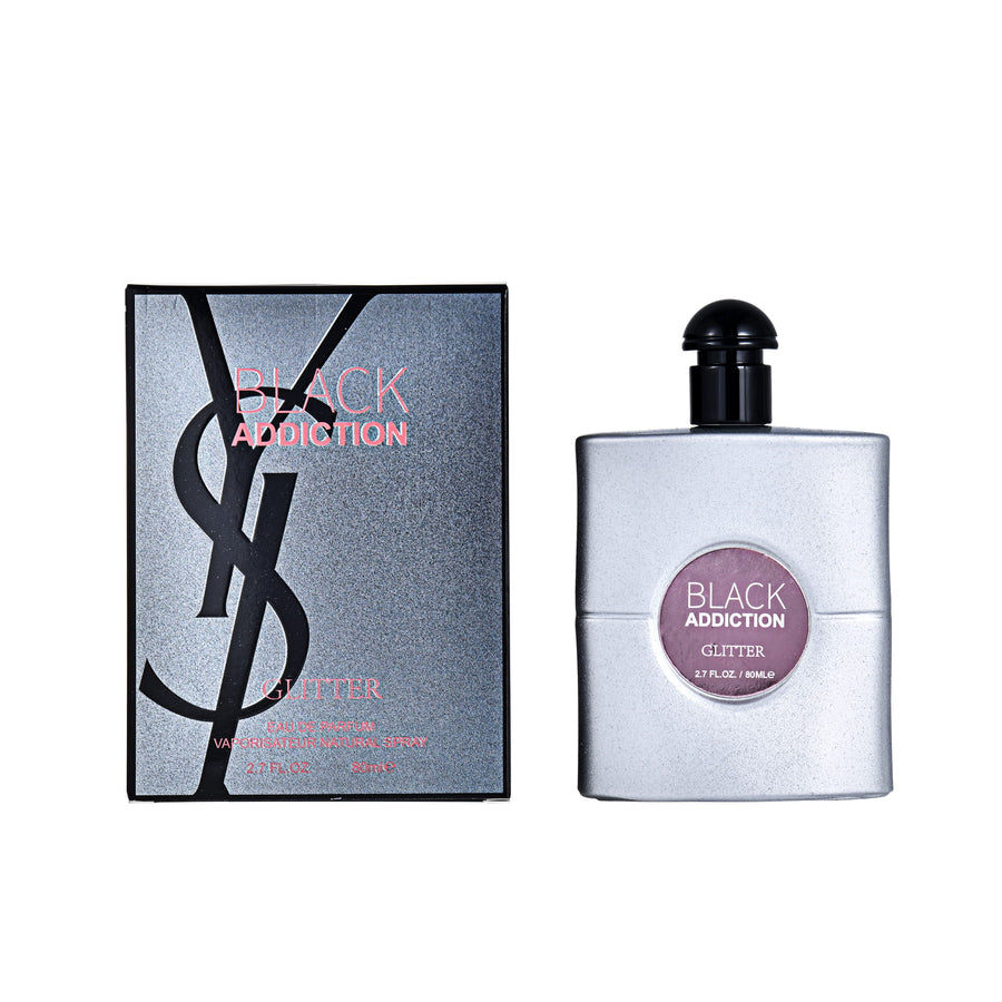 Lovali Black Addiction Glitter Eau De Parfum Spray 80ml