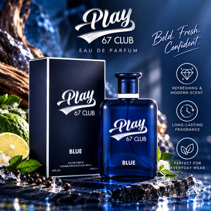 Lovali Play 67 Club Blue Eau De Parfum Spray 100ml