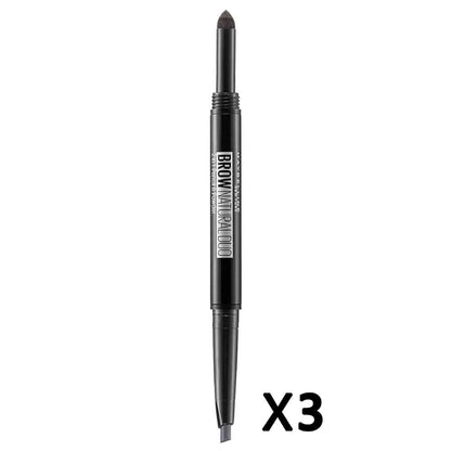 3x Maybelline Brow Natural Duo Grey Brown