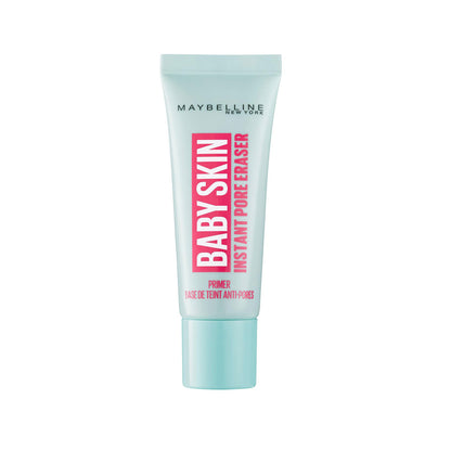 Maybelline Baby Skin Instant Pore Eraser tube on a white background