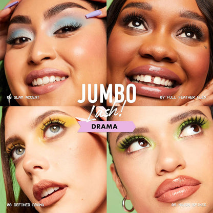 NYX Jumbo Lash Vegan False Lashes Reusable + Case Defined Drama