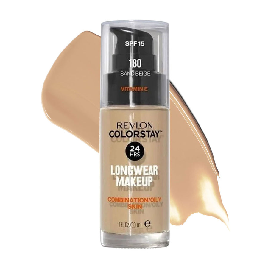 Revlon ColorStay Longwear Makeup Combination/Oily Skin SPF15 180 Sand Beige 30ml