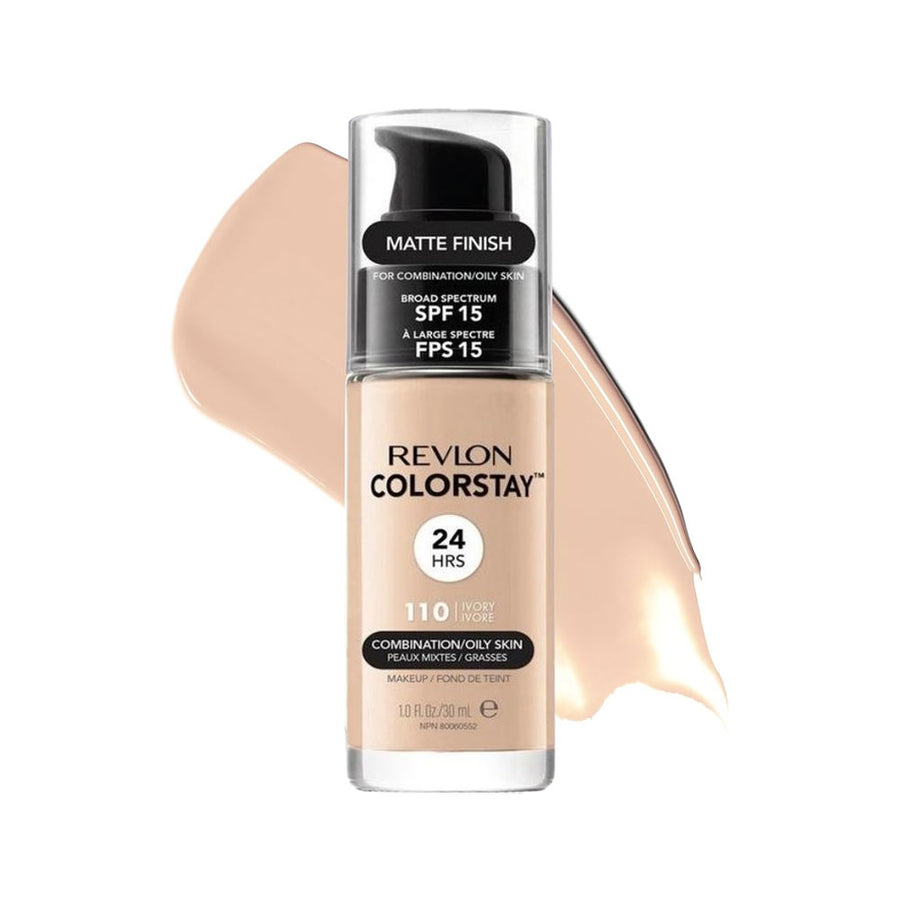 Revlon ColorStay Combination/Oily Foundation Matte Finish SPF15 110 Ivory 30ml