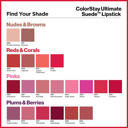 Revlon ColorStay Ultimate Suede Lipstick 050 Couture 2.55g