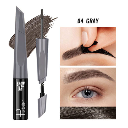Pudaier Browlast Peel Off Eyebrow Tint Shade 4 Gray