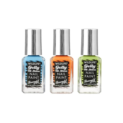 Barry M Wild Life Gelly Hi ShineNail Polish Desert Orange 10ml