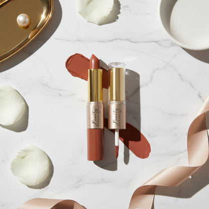 Beauty Buddy Velvet Gold 2-in-1 Matte Lipstick & Liquid Lipstick 05 Red Allure