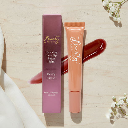 Beauty Buddy Hydrating Luxe Lip Butter Balm Berry Crush 10ml