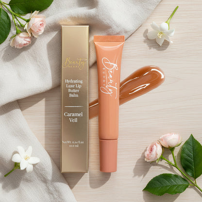 Beauty Buddy Hydrating Luxe Lip Butter Balm Caramel Veil 10ml