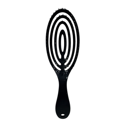 Women’s Spiral Detangling Hairbrush Black