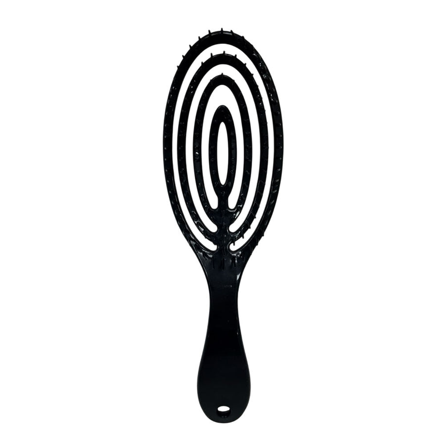 Women’s Spiral Detangling Hairbrush Black