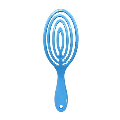 Women’s Spiral Detangling Hairbrush Blue