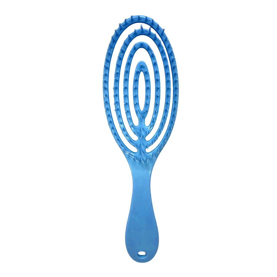 Women’s Spiral Detangling Hairbrush Blue