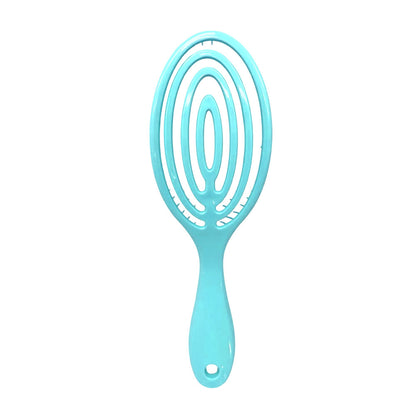 Women’s Spiral Detangling Hairbrush Baby Blue