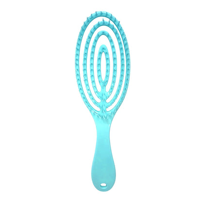 Women’s Spiral Detangling Hairbrush Baby Blue