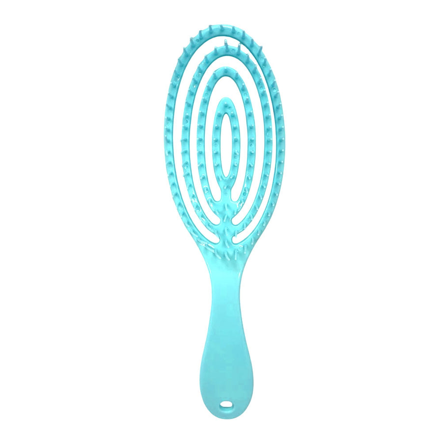 Women’s Spiral Detangling Hairbrush Baby Blue