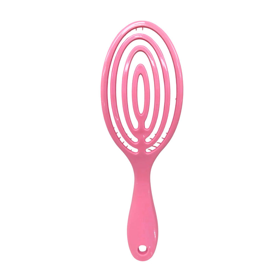 Women’s Spiral Detangling Hairbrush Pink