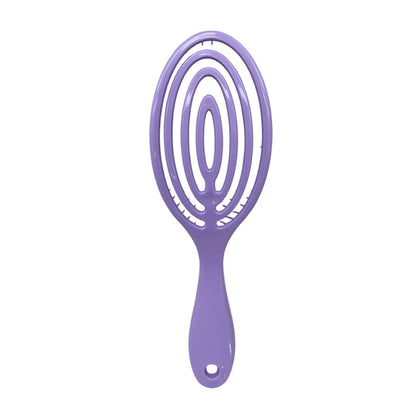 Women’s Spiral Detangling Hairbrush Purple