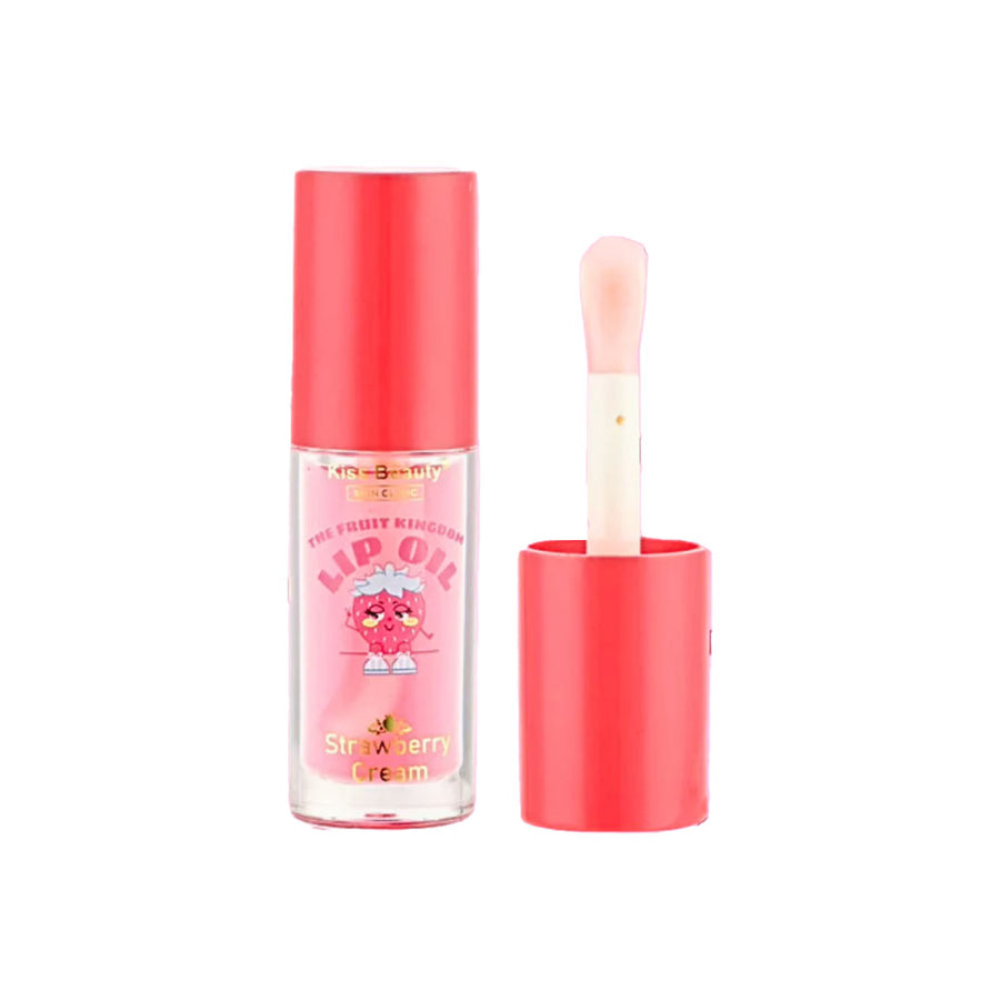 Kiss Beauty The Fruit Kingdom Lip Oil  - Shade 2 Strawberry Cream