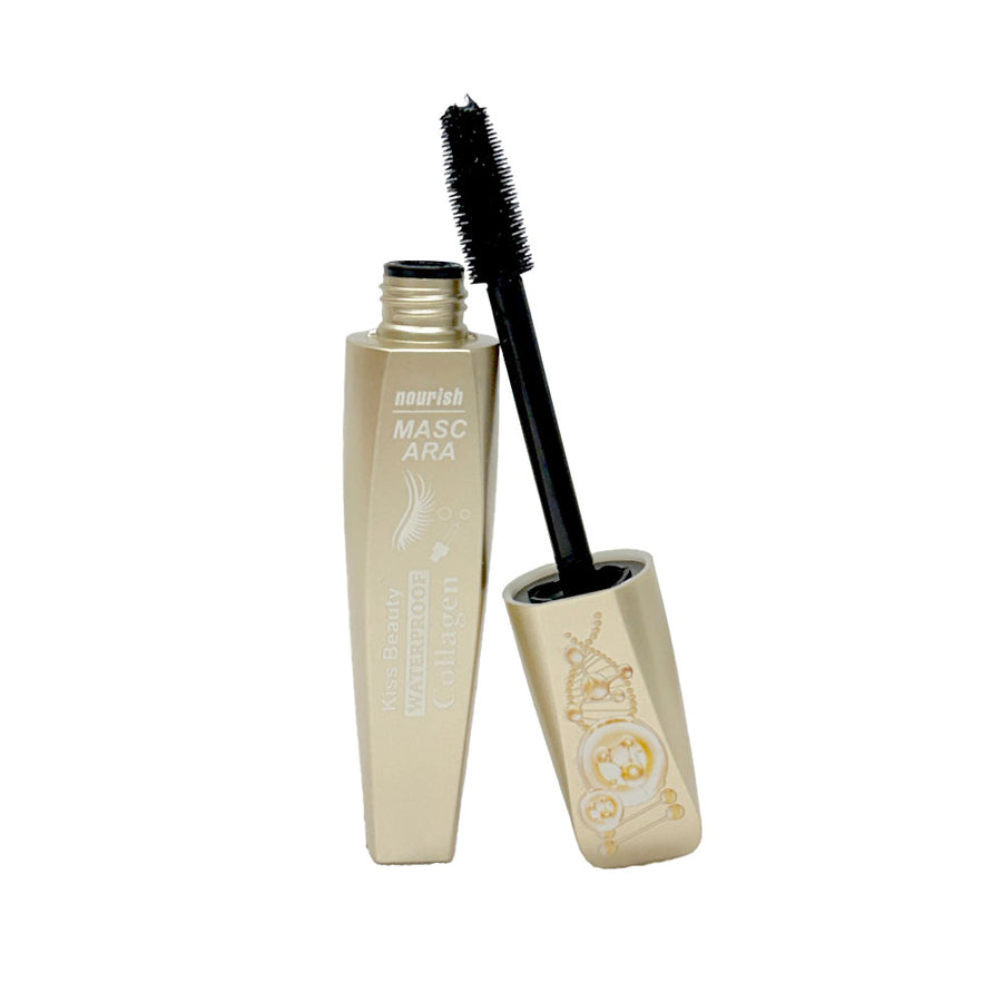 Kiss Beauty Collagen Waterproof Nourish Mascara Black
