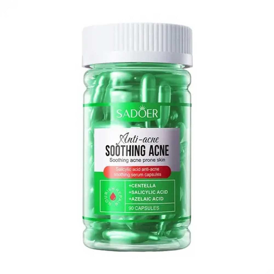 Sadoer Salicylic Acid Anti Acne Soothing Serum Capsules 90pc