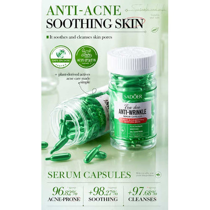 Sadoer Salicylic Acid Anti Acne Soothing Serum Capsules 90pc