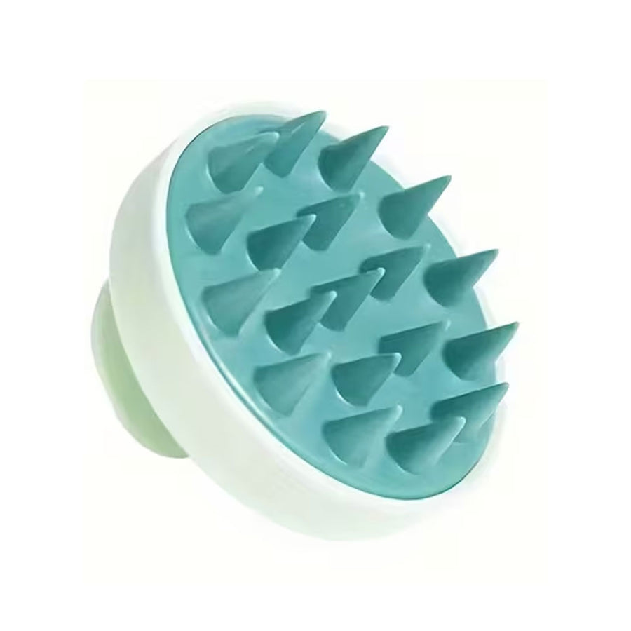 Silicone Scalp Massager Shampoo Brush Lime
